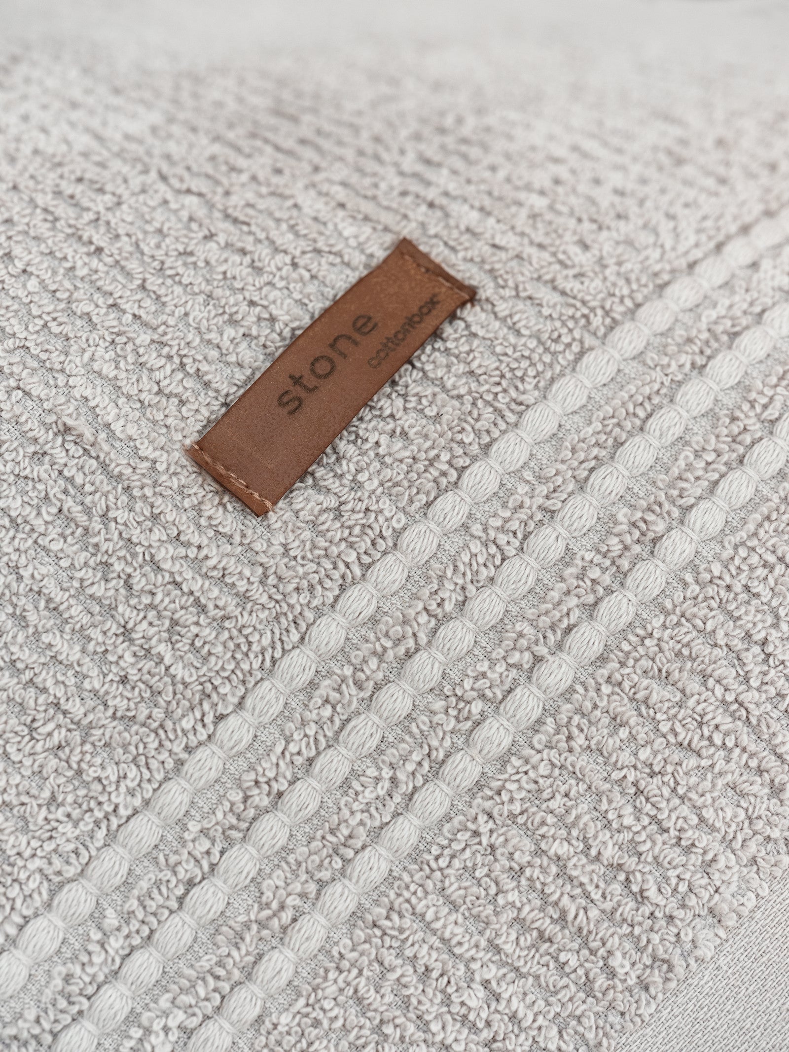 %100 Pamuk Wellness Havlu Seti Stone Gri