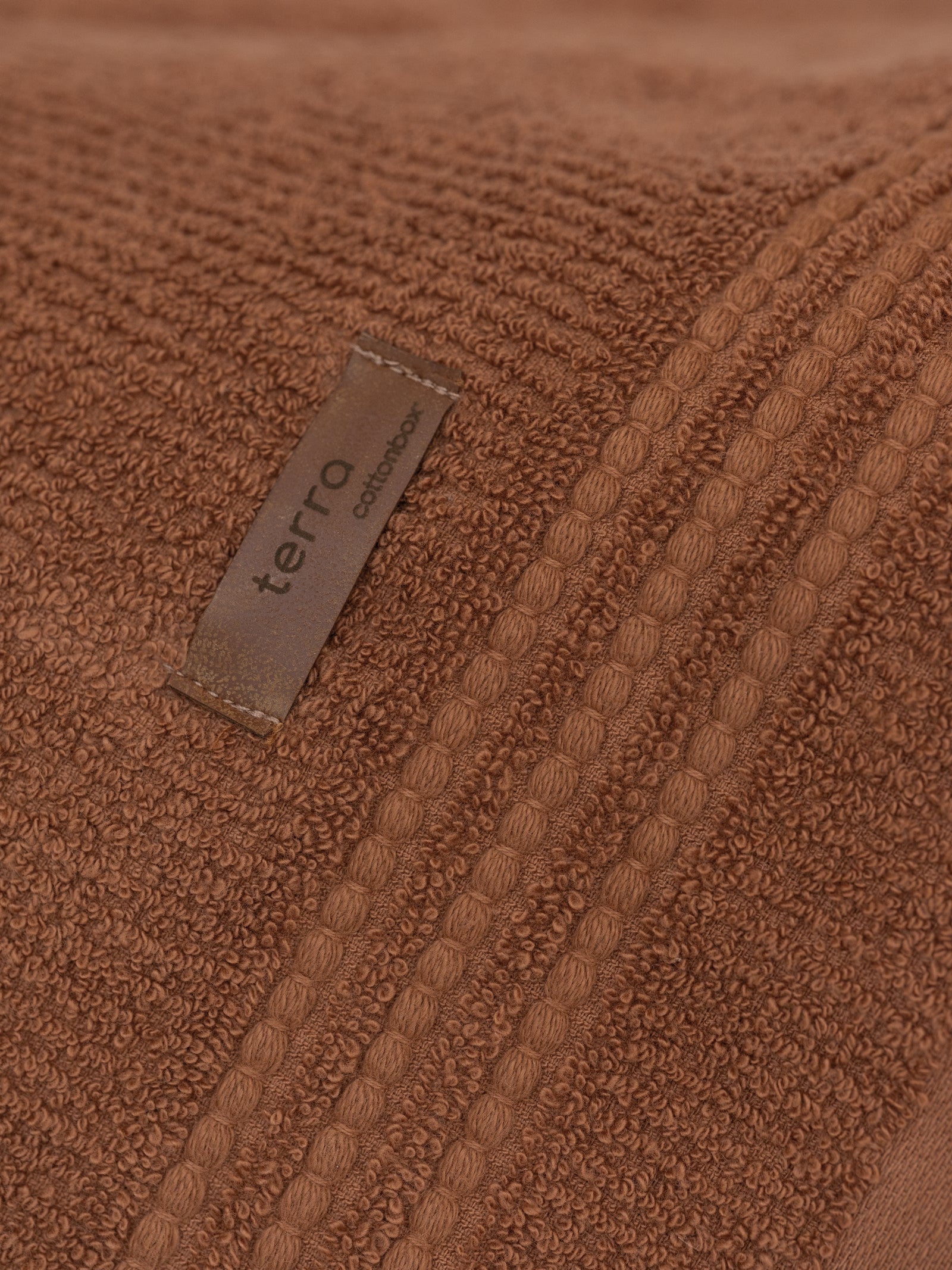 %100 Pamuk Wellness Havlu Seti Terra Toprak