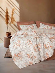Double Duvet Cover Set Laminate Cinnamon