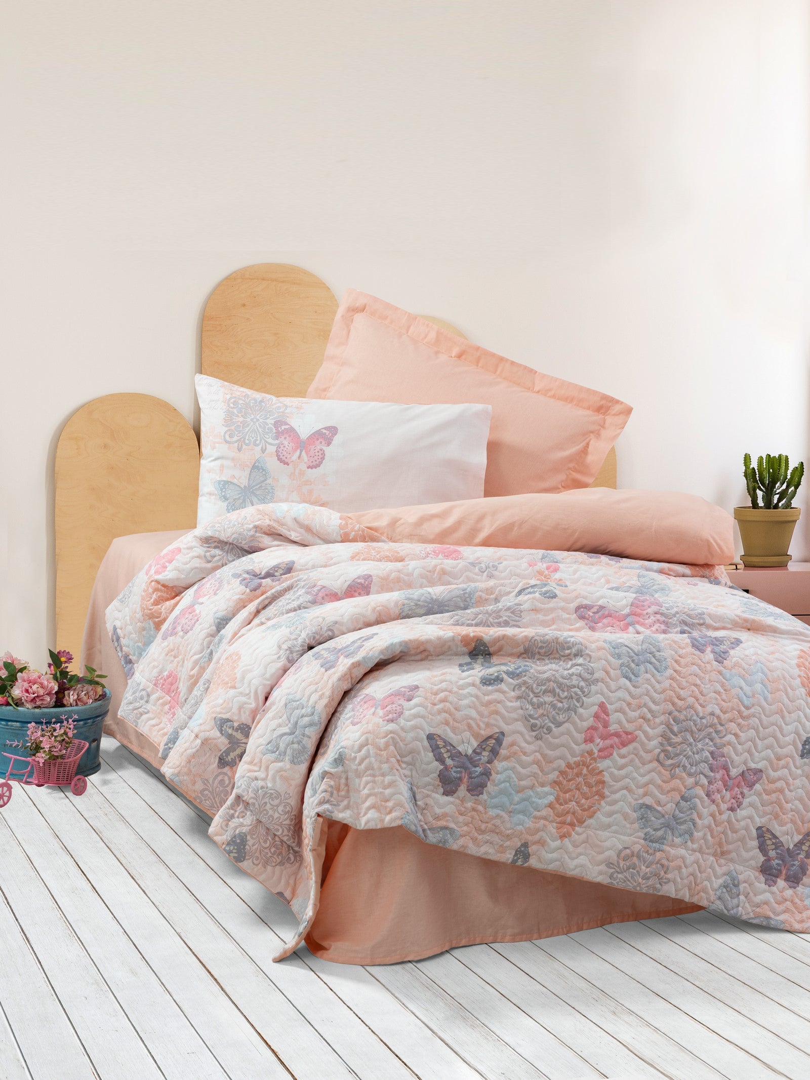 Genç Odası Tek Kişilik Complete Set Kimela Pembe