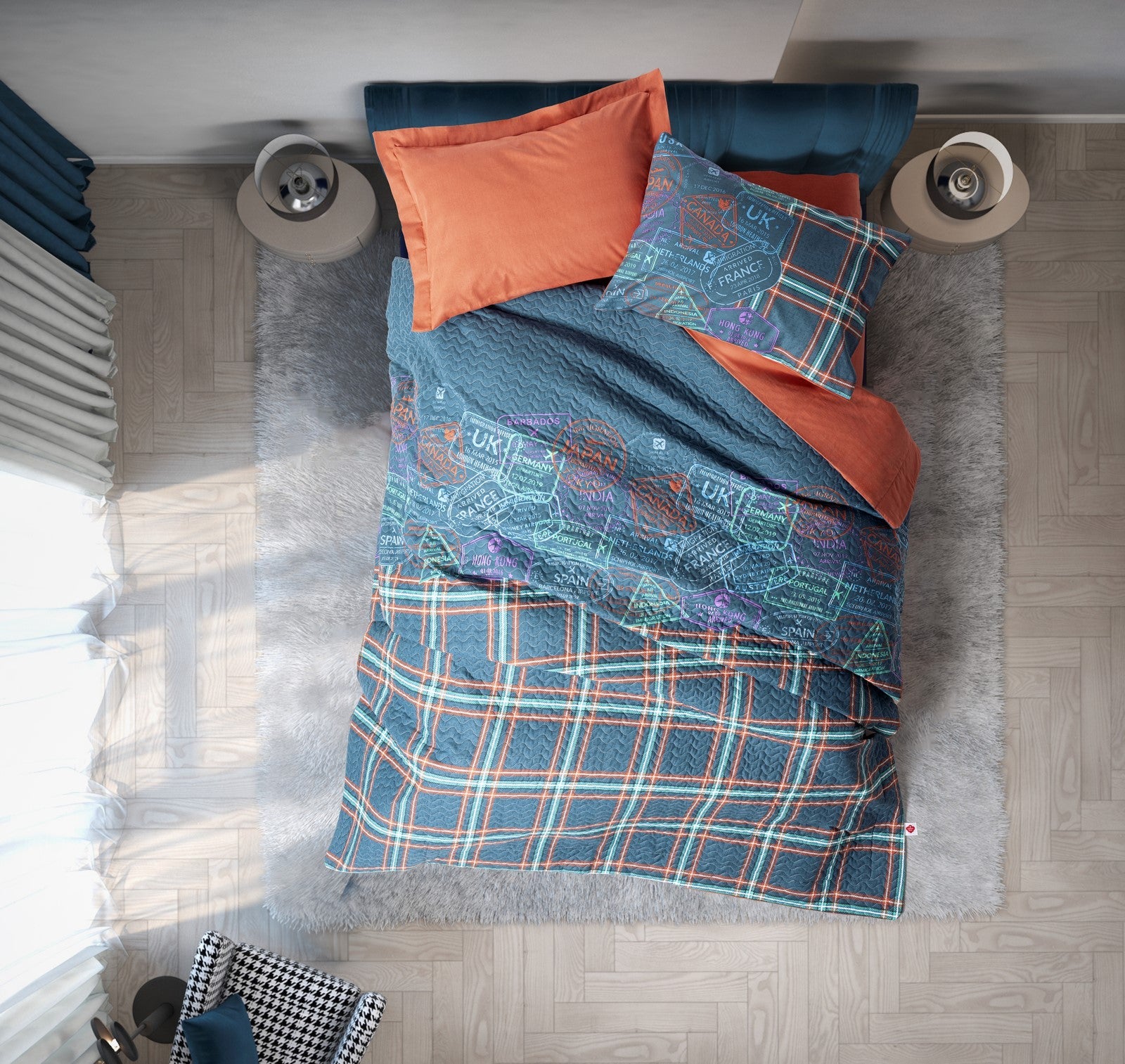 Genç Odası Tek Kişilik Complete Set Pleds Tarçın