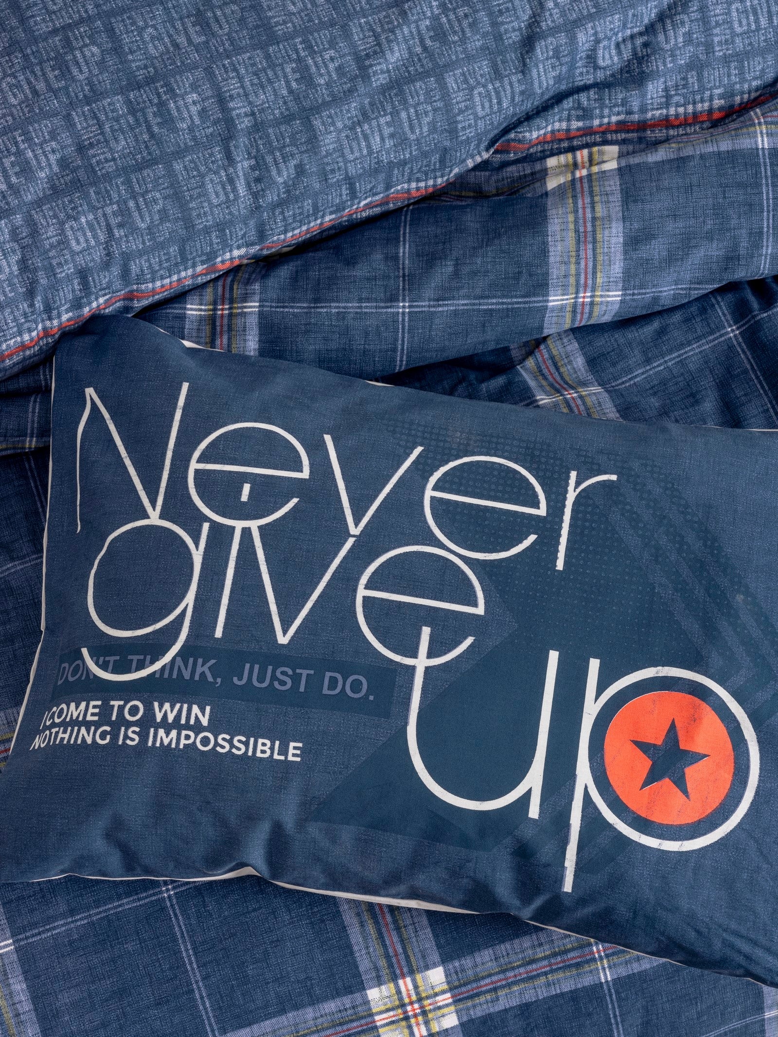 Genç Odası Tek Kişilik Nevresim Takımı Given Gri