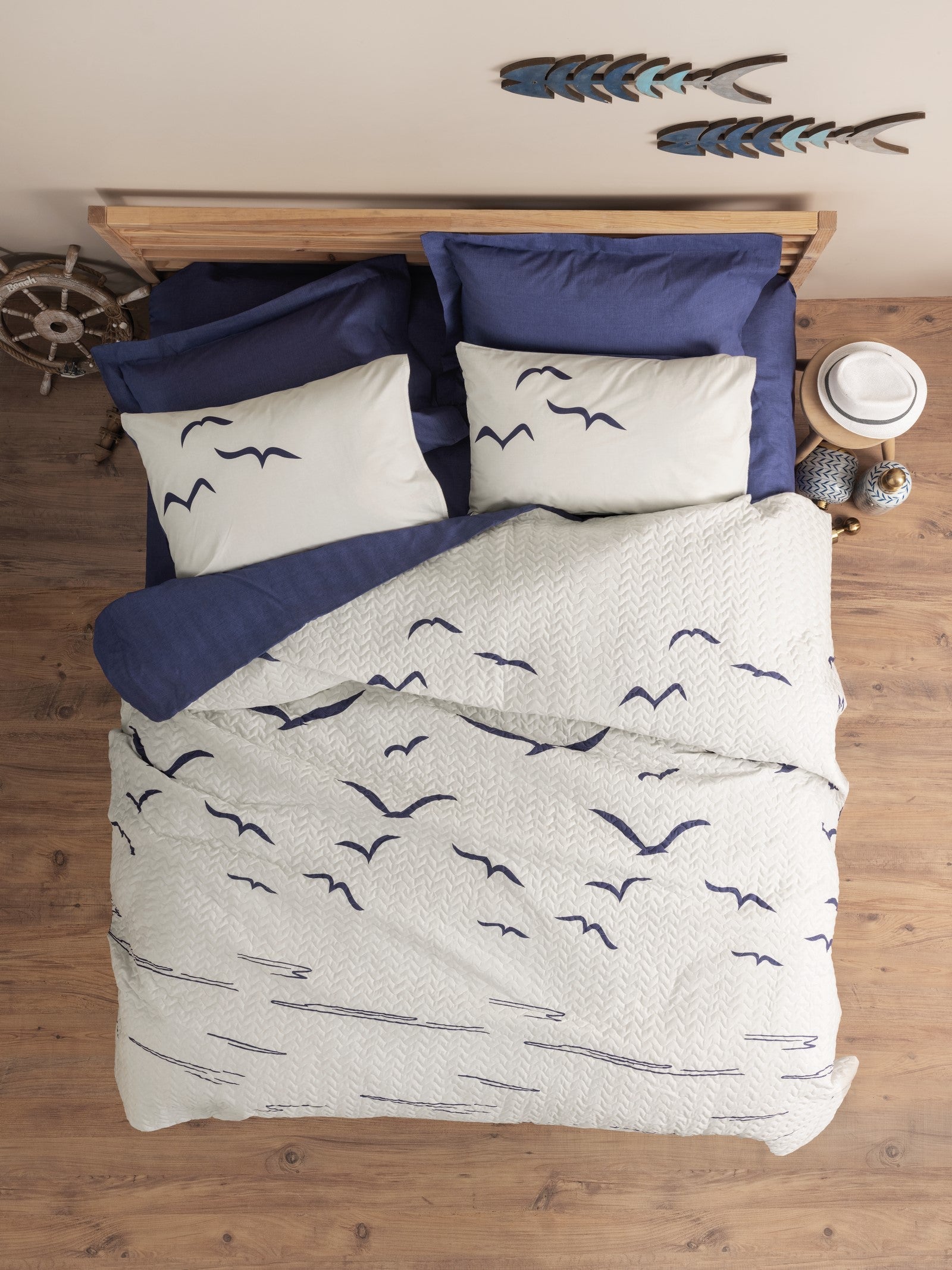 Maritime Tek Kişilik Complete Set Larum Lacivert