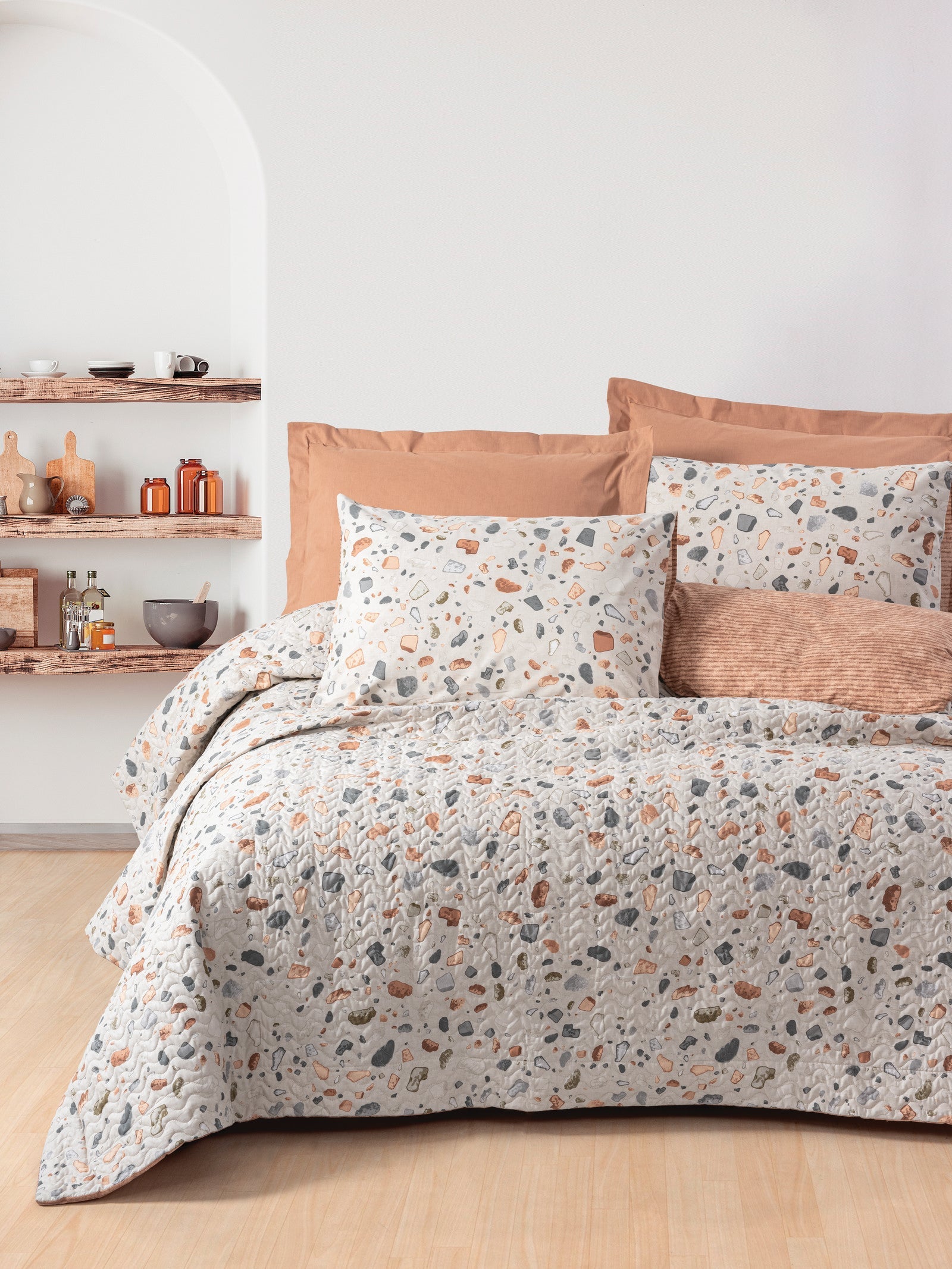 Minimal Tek Kişilik Complete Set Oniks Karamel