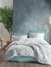 Single Duvet Cover Set Lendell Mint