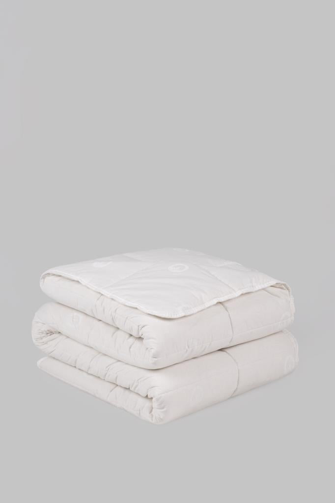 Tek Kişilik Ranforce Pamuk Yorgan 155x215 Krem