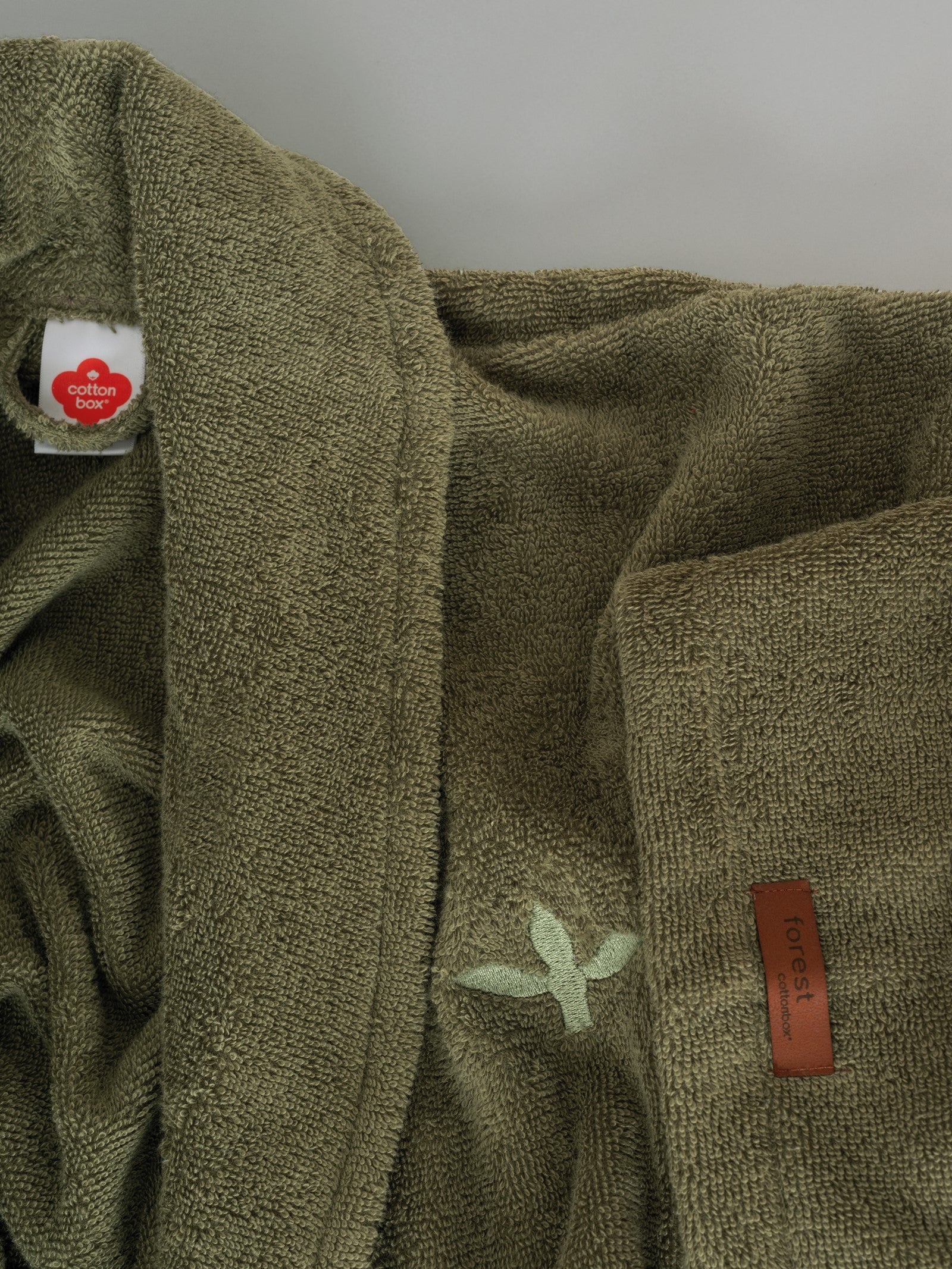 Wellness Bornoz Forest Yeşil L/XL