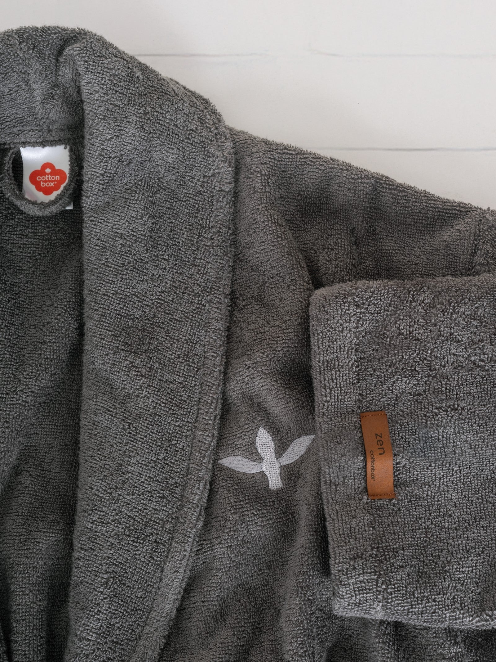 Wellness Bornoz Zen Antrasit L/XL