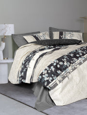 Double Duvet Cover Set Lehlare Anthracite