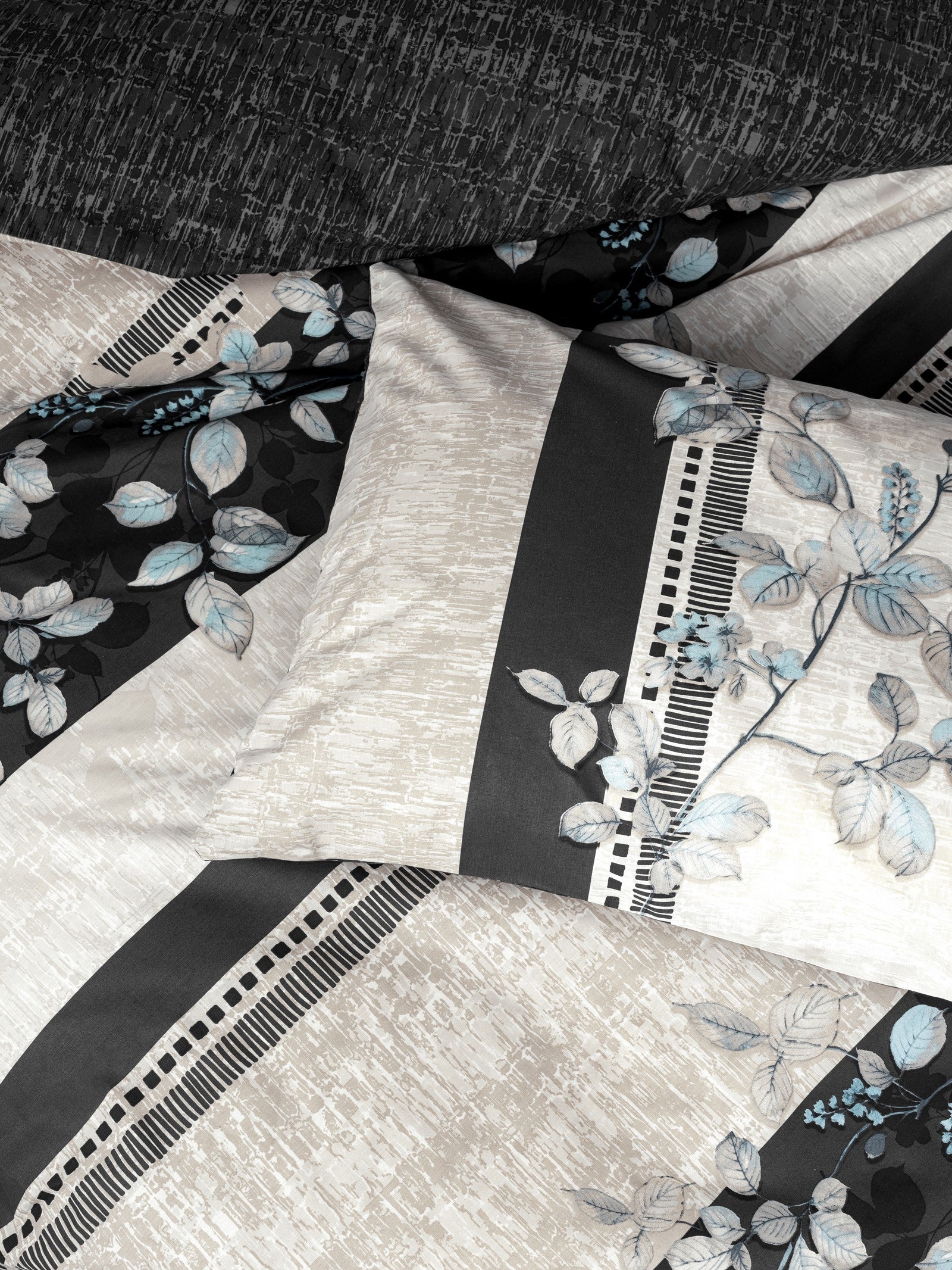 Double Duvet Cover Set Lehlare Anthracite