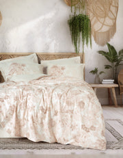 Dual Double Duvet Cover Set Vestige Beige