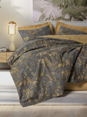 Dual Double Duvet Cover Set Yadawa Mustard