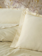 Elegant Saten Tek Kişilik Nevresim Takımı Bej