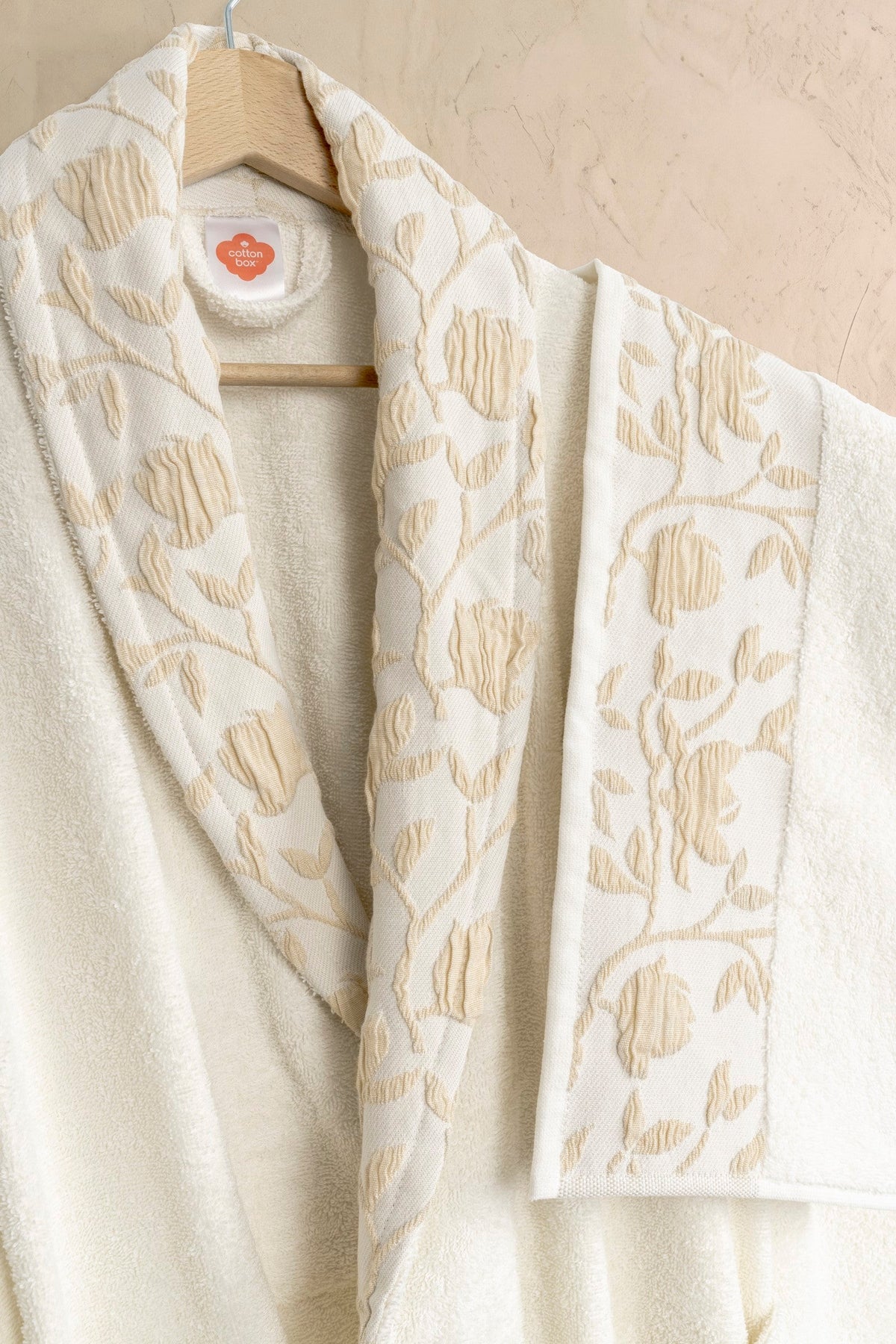 Essence Family Bathrobe Set Tulipa Ecru-Beige