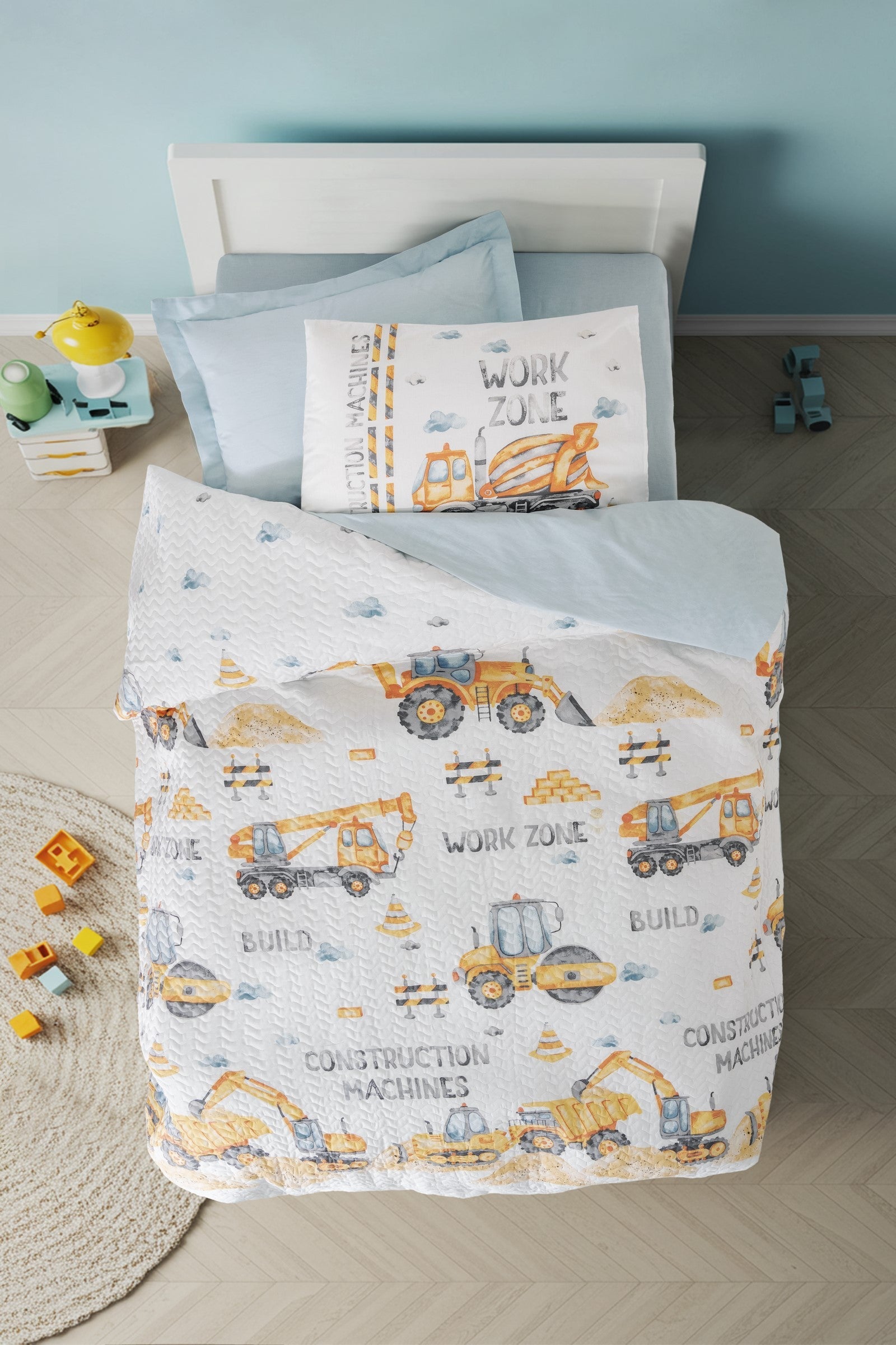 Junior Tek Kişilik Complete Set Buildo Mavi
