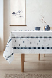 Lalin Masa Örtüsü Azzurro Lacivert 160x240