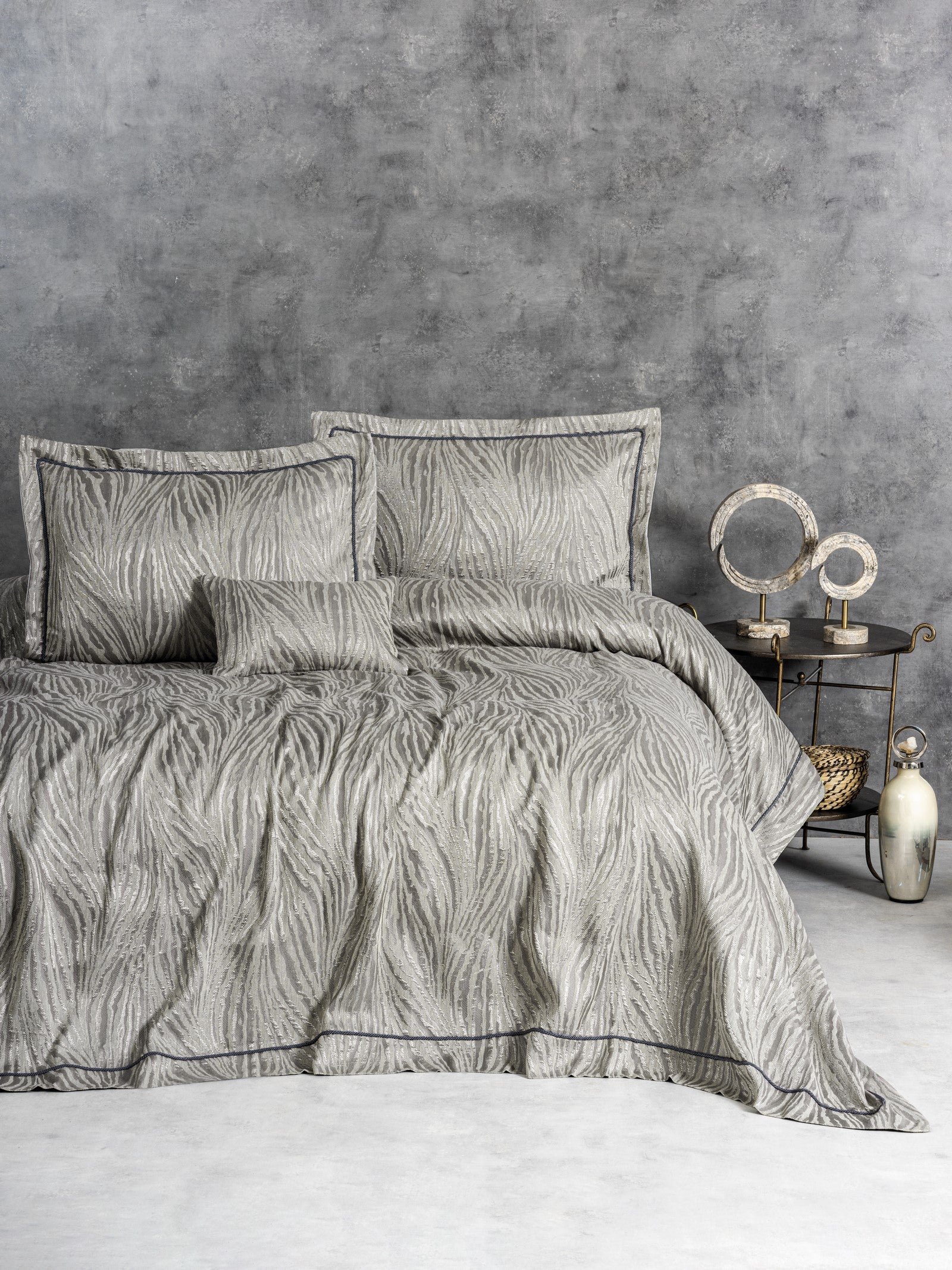 Kaylan Smart Smart Double Bedspread Kaylan Beige – Cotton Box
