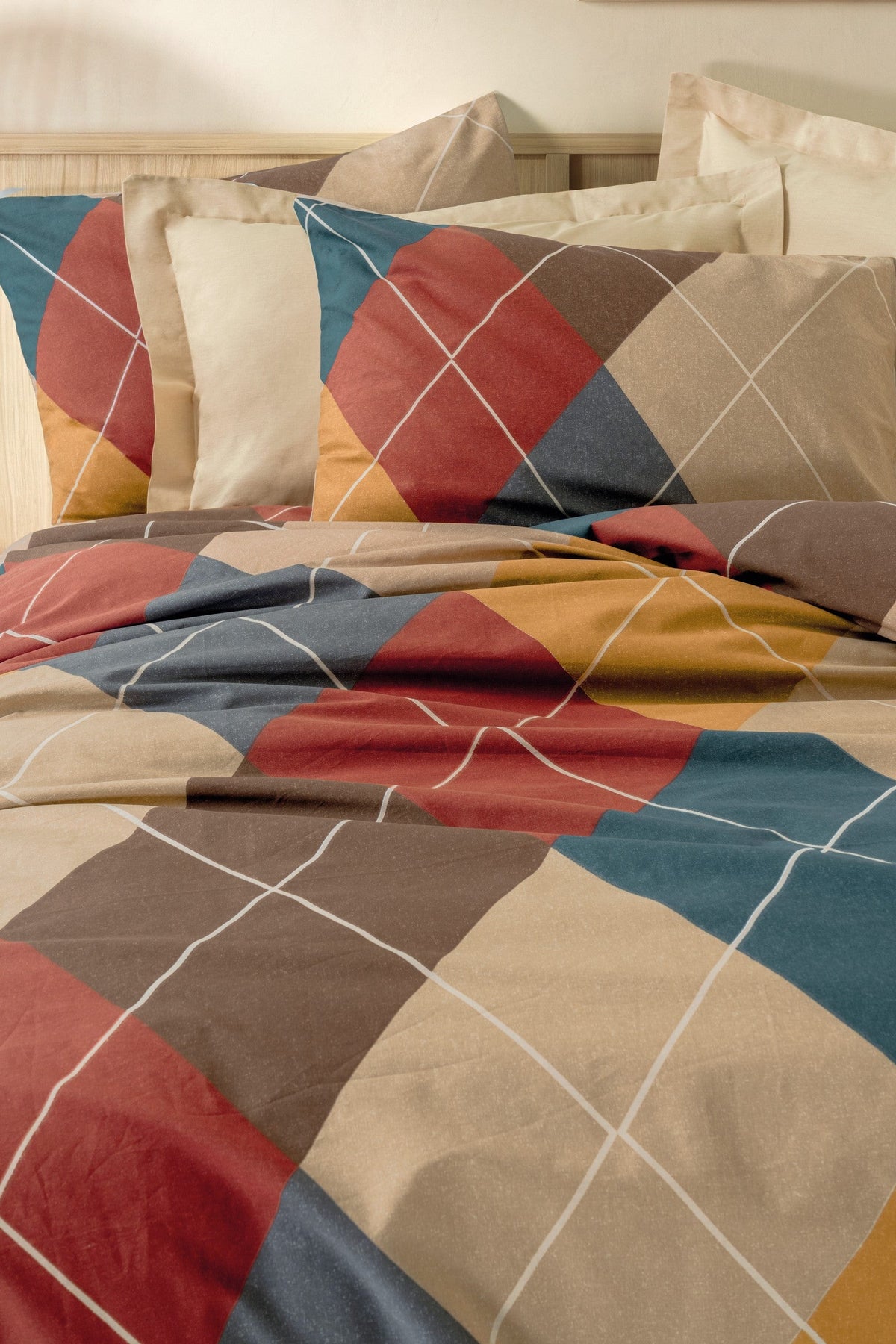 Single Duvet Cover Set Aspen Beige