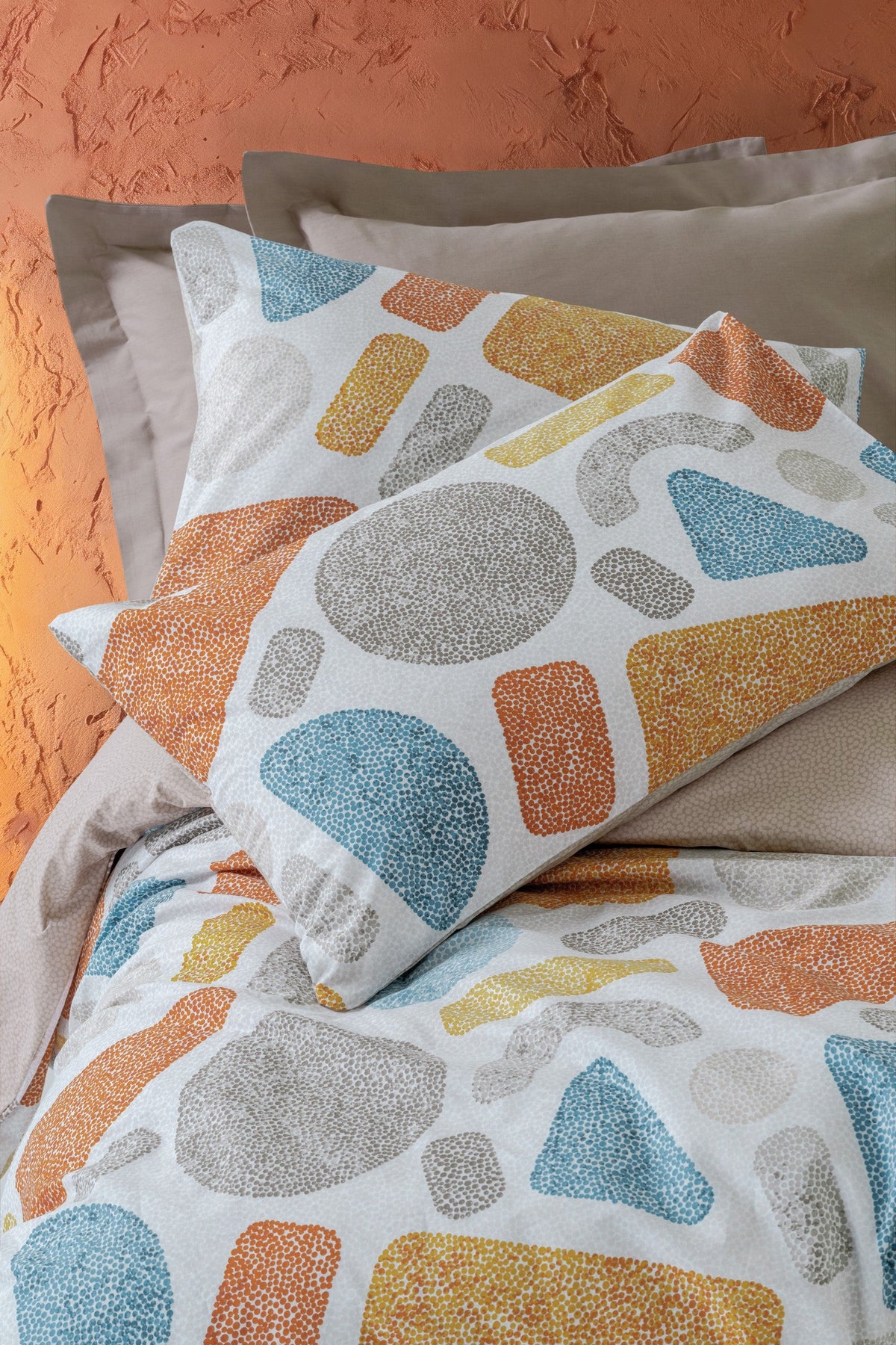 Single Duvet Cover Set Rocco Stone