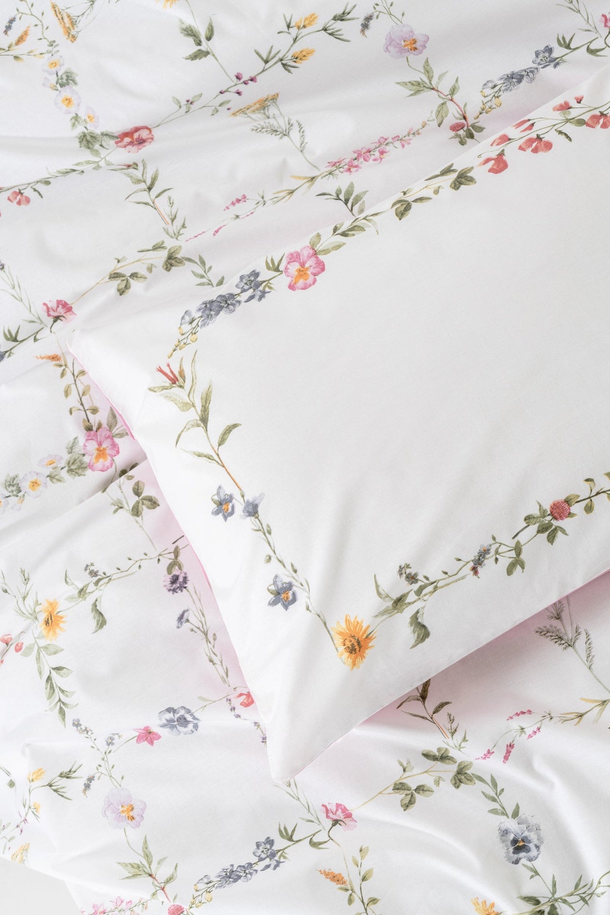 Trellis Pink Single Duvet Cover Set