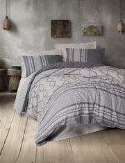 Toprak Double Duvet Cover Set Tonnia Mink
